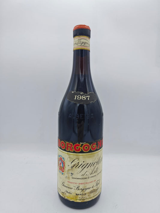 Giacomo Borgogno Barolo Riserva DOC 1987 0,75 Lt Vintage Bottle