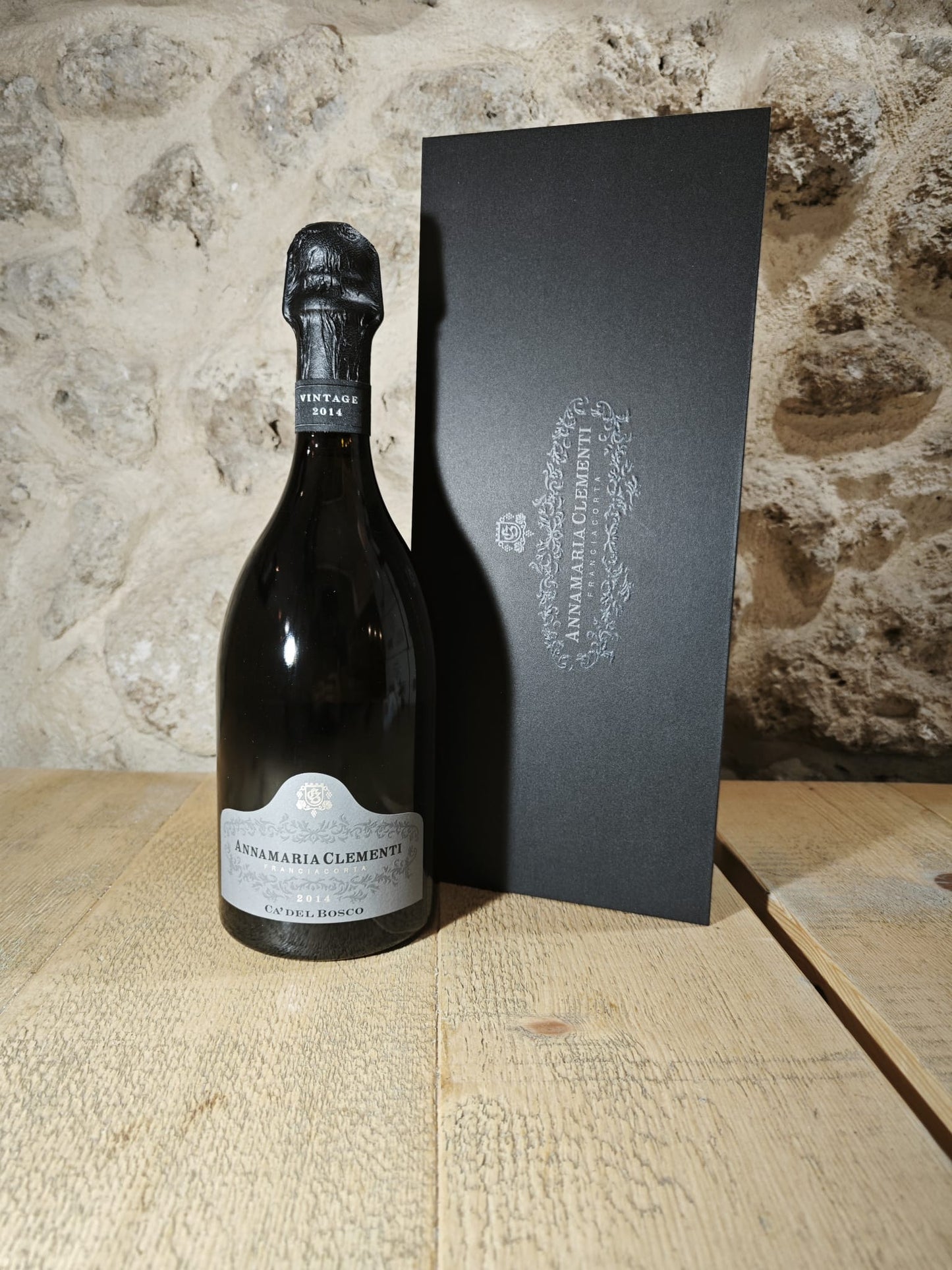 Annamaria Clementi Dosaggio Zero Franciacorta Riserva DOCG Astucciato 2014 Ca Del Bosco - Confezione ASTUCCIATA