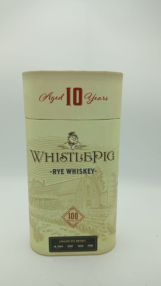 Whisky Rye 10 Years Old Whistle Pig (Astucciato)