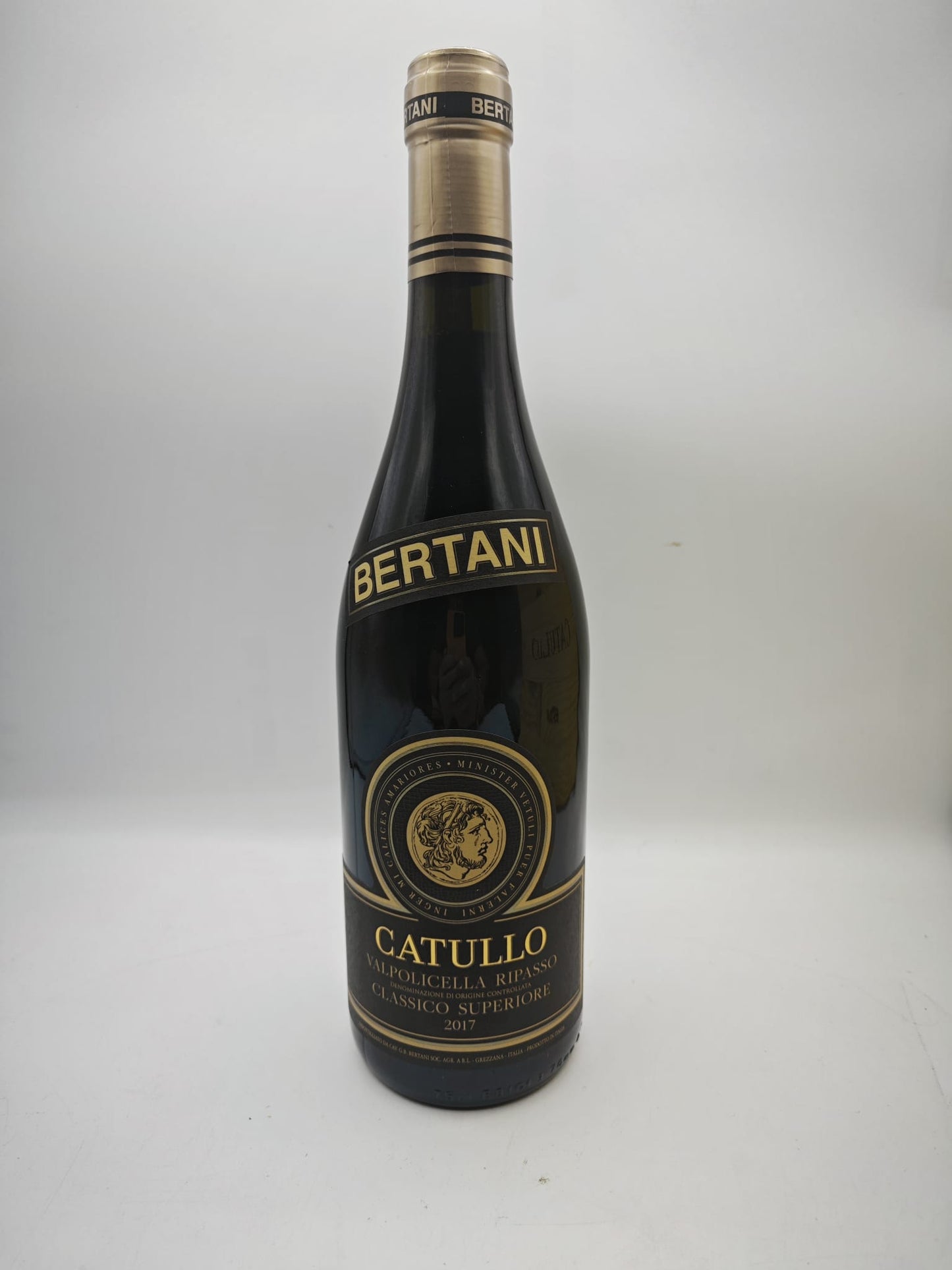 “Catullo” Ripasso Valpolicella Classico Superiore DOC 2017 Bertani · 6 bottiglie in cassetta di legno