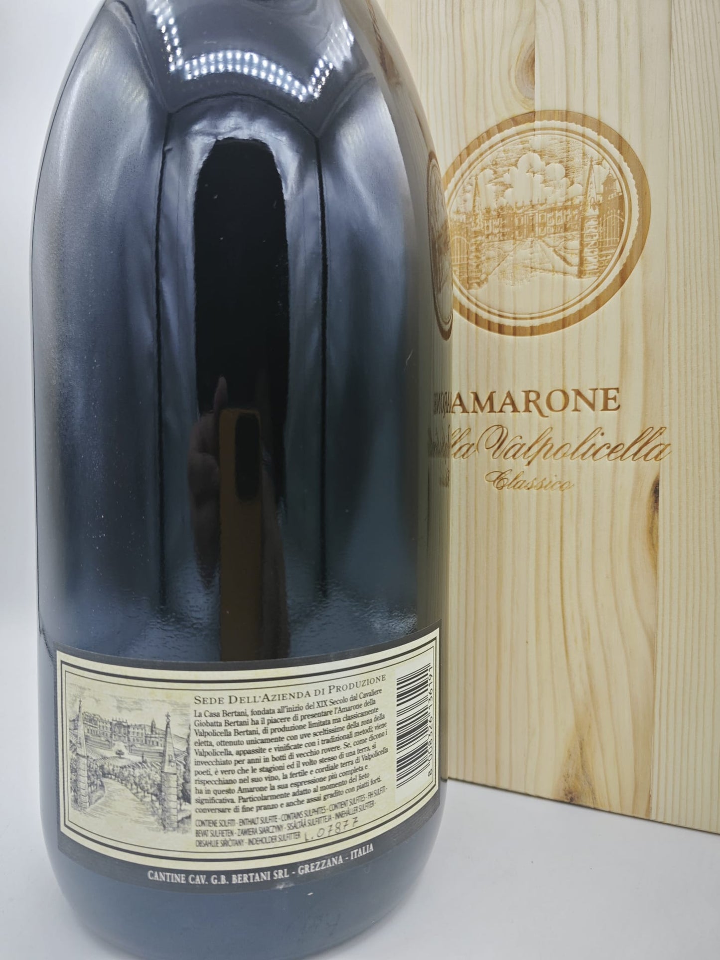 AMARONE DELLA VALPOLICELLA CLASSICO BERTANI MAGNUM 2012 1,5l