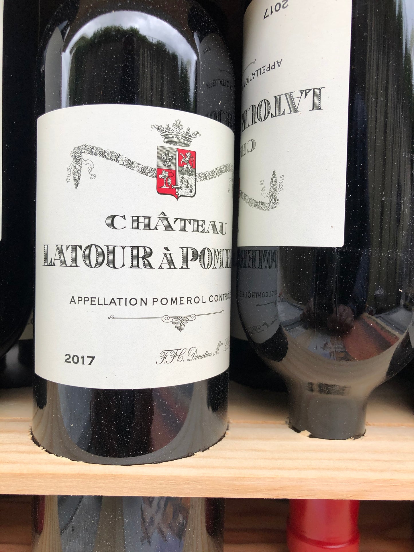 Château Latour à Pomerol 2017 cassa in legno 12 bottiglie