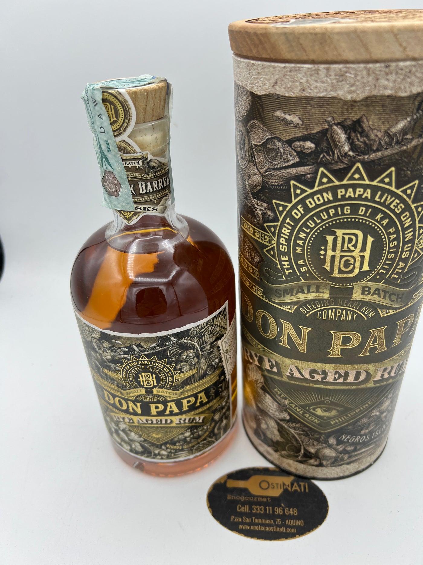 RUM DON PAPA RYE AGED RUM LIMITED EDITION – Enoteca Ostinati