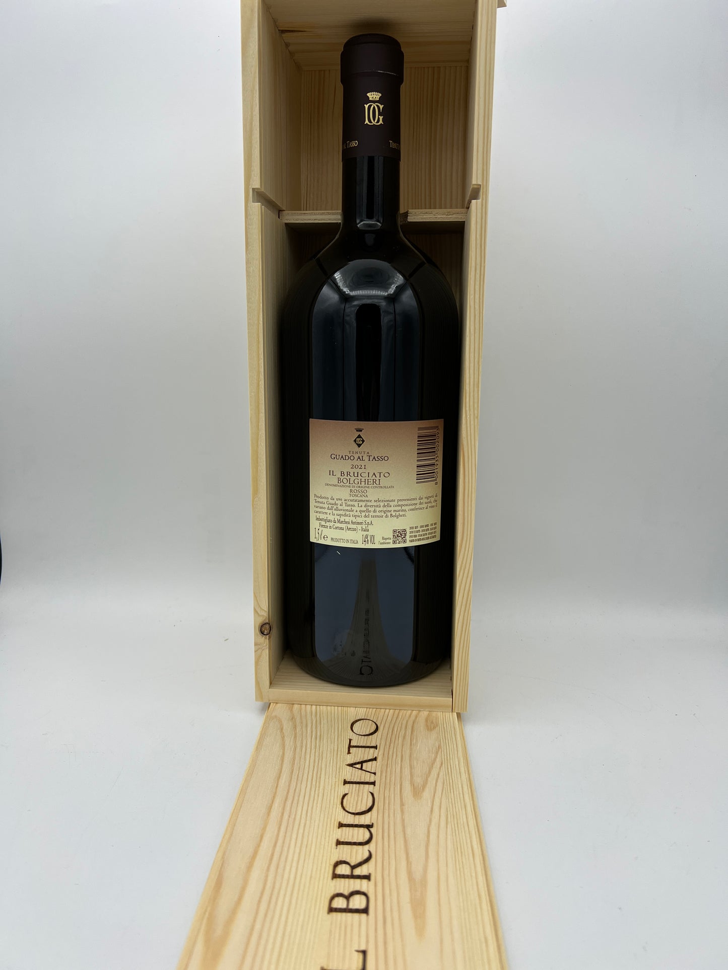 Bolgheri DOC Guado al Tasso Il Bruciato 2021 Marchesi Antinori Marchesi Antinori Magnum 1,5 ℓ, Cassetta di legno