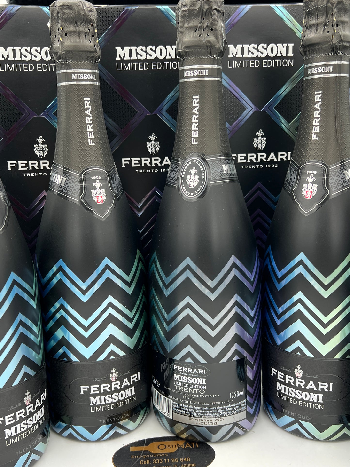 Ferrari Missoni Limited Edition Trento doc– Bottiglia Astucciate (chiedere disponibilità colore)