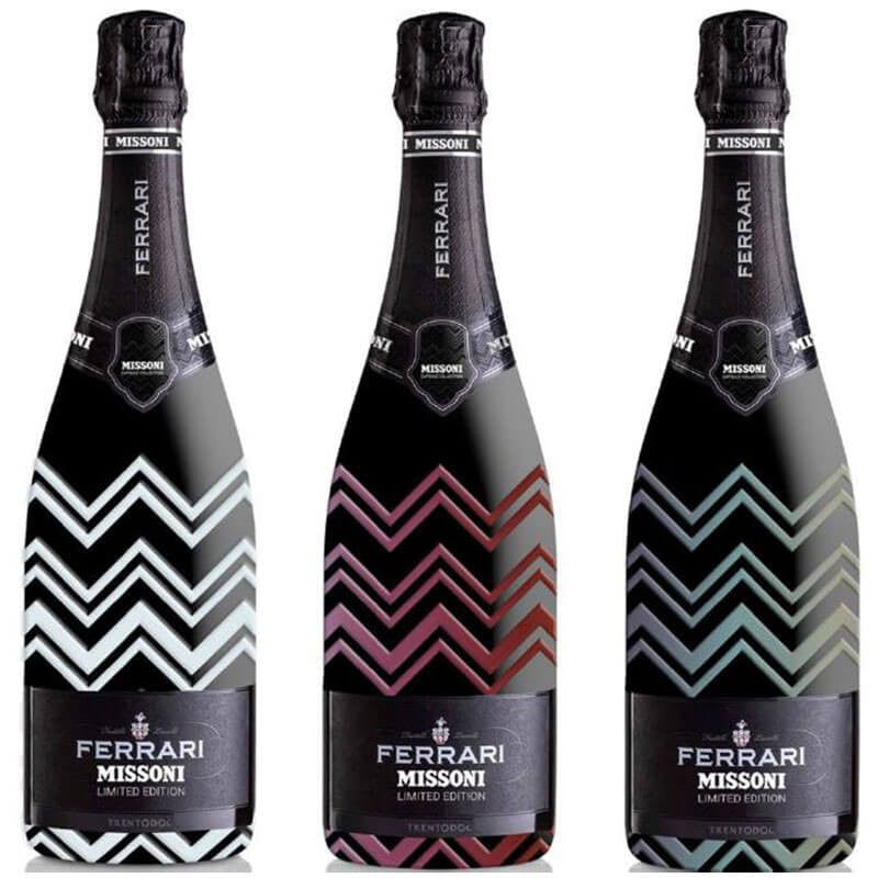 Ferrari Missoni Limited Edition Trento doc– Bottiglia Astucciate (chiedere disponibilità colore)