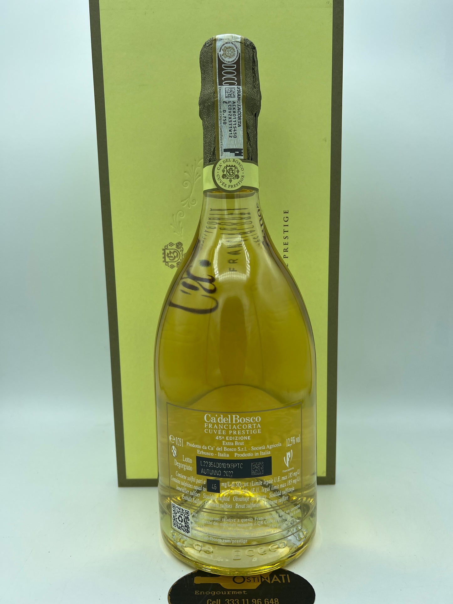 CA' DEL BOSCO BRUT CUVEE PRESTIGE FRANCIACORTA 75 CL di CA' DEL BOSCO