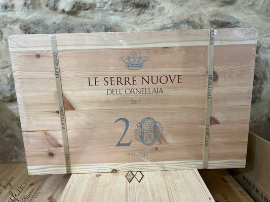 Le Serre Nuove dell’Ornellaia 2017 – Cassa di Legno Edizione Speciale XX° Anniversario