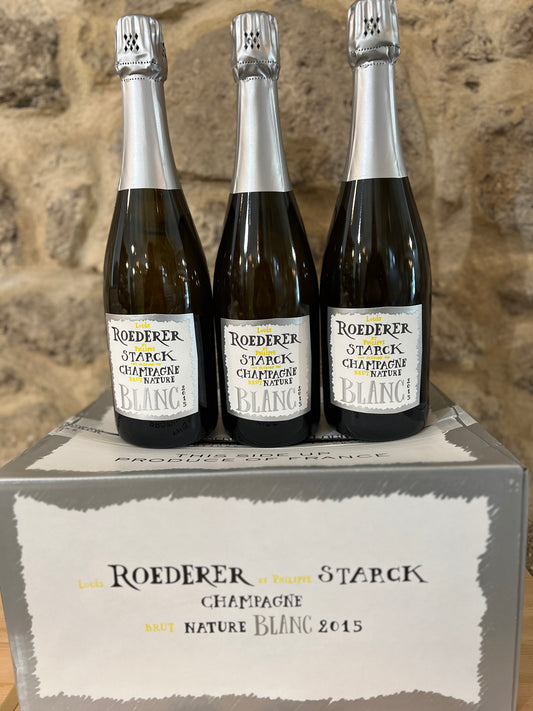 Louis Roederer  Brut Nature "Philippe Starck" Millésimé 2015 - Louis Roederer