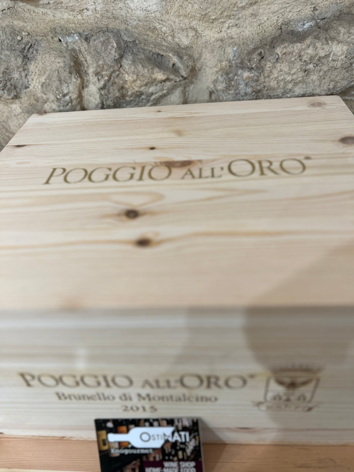 Brunello di Montalcino BANFI Poggio All'Oro Riserva 2015 6 BOTTIGLIE IN CASSA LEGNO