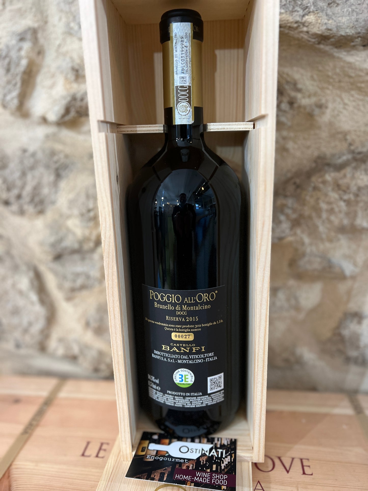 BRUNELLO POGGIO ALL'ORO RISERVA 2015 CASTELLO BANFI MAGNUM 1,5l