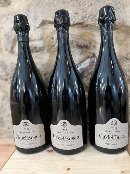 Franciacorta DOCG Vintage Collection Extra Brut Millesimato 2018 - MAGNUM 1,5l Cà del Bosco