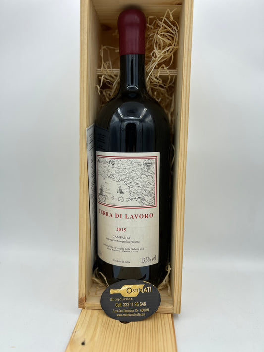 Galardi Roccamonfina Terra di Lavoro 2015 Magnum 1,5l cassa in legno