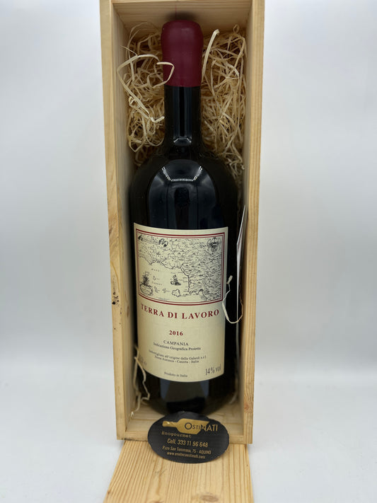 Galardi Roccamonfina Terra di Lavoro 2016 Magnum 1,5l cassa in legno