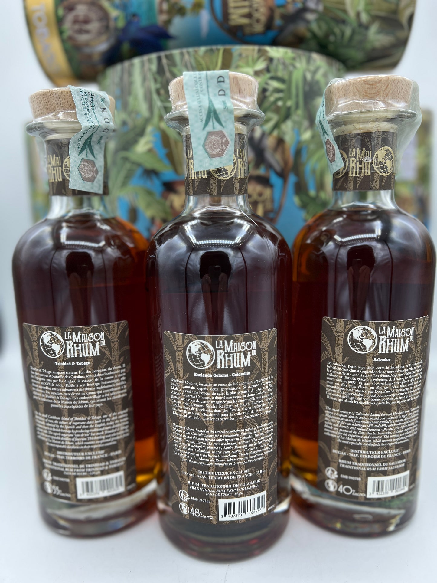 LA MAISON DU RHUM 3 bt di Rum La Maison Du Rhum Batch N° 4a Scelta + Confezione x3