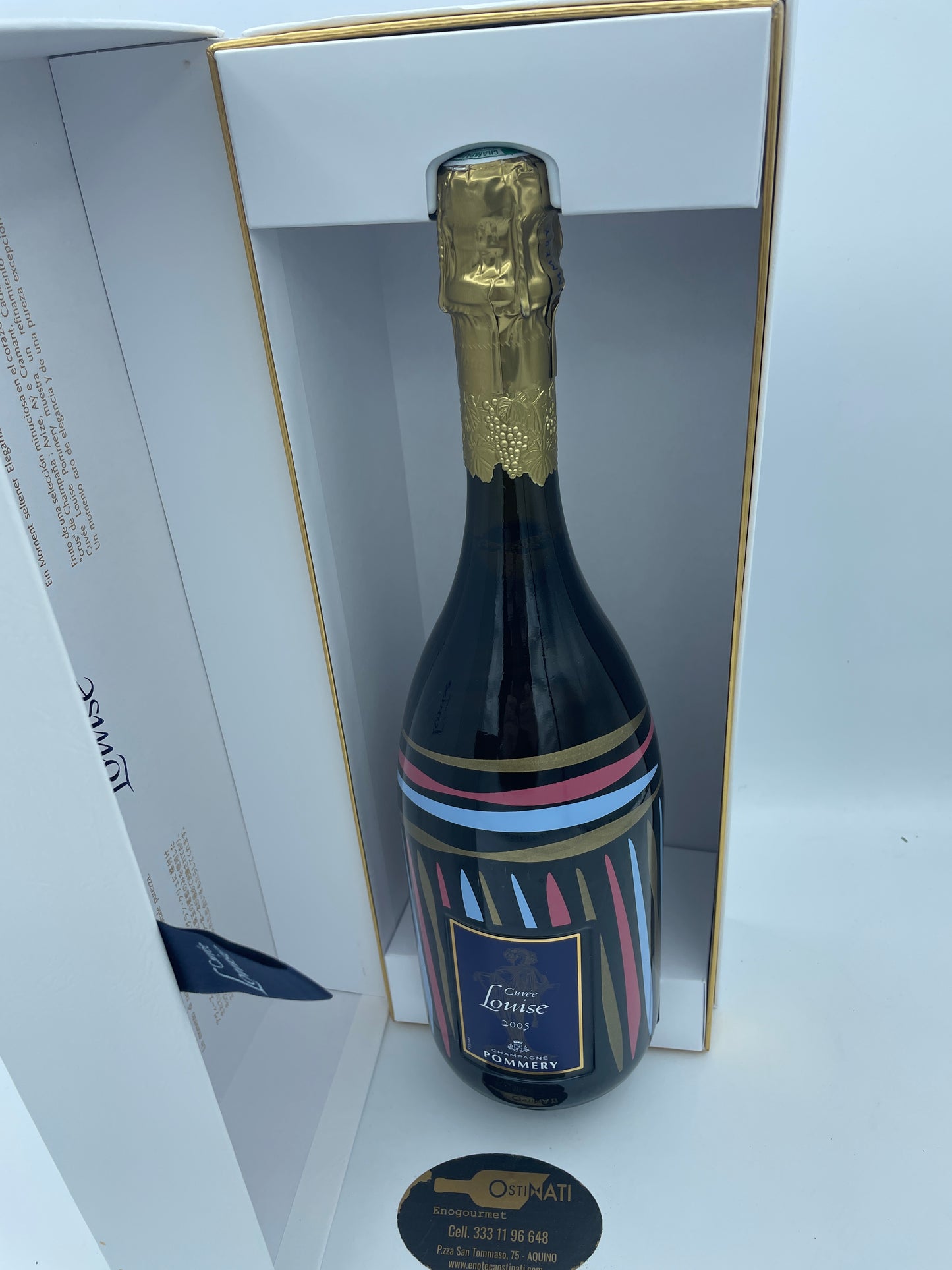 Champagne Brut 2005 'Cuvée Louise' Pommery con astuccio