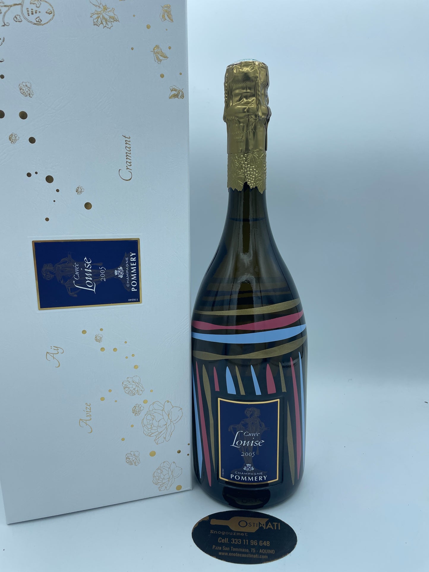 Champagne Brut 2005 'Cuvée Louise' Pommery con astuccio