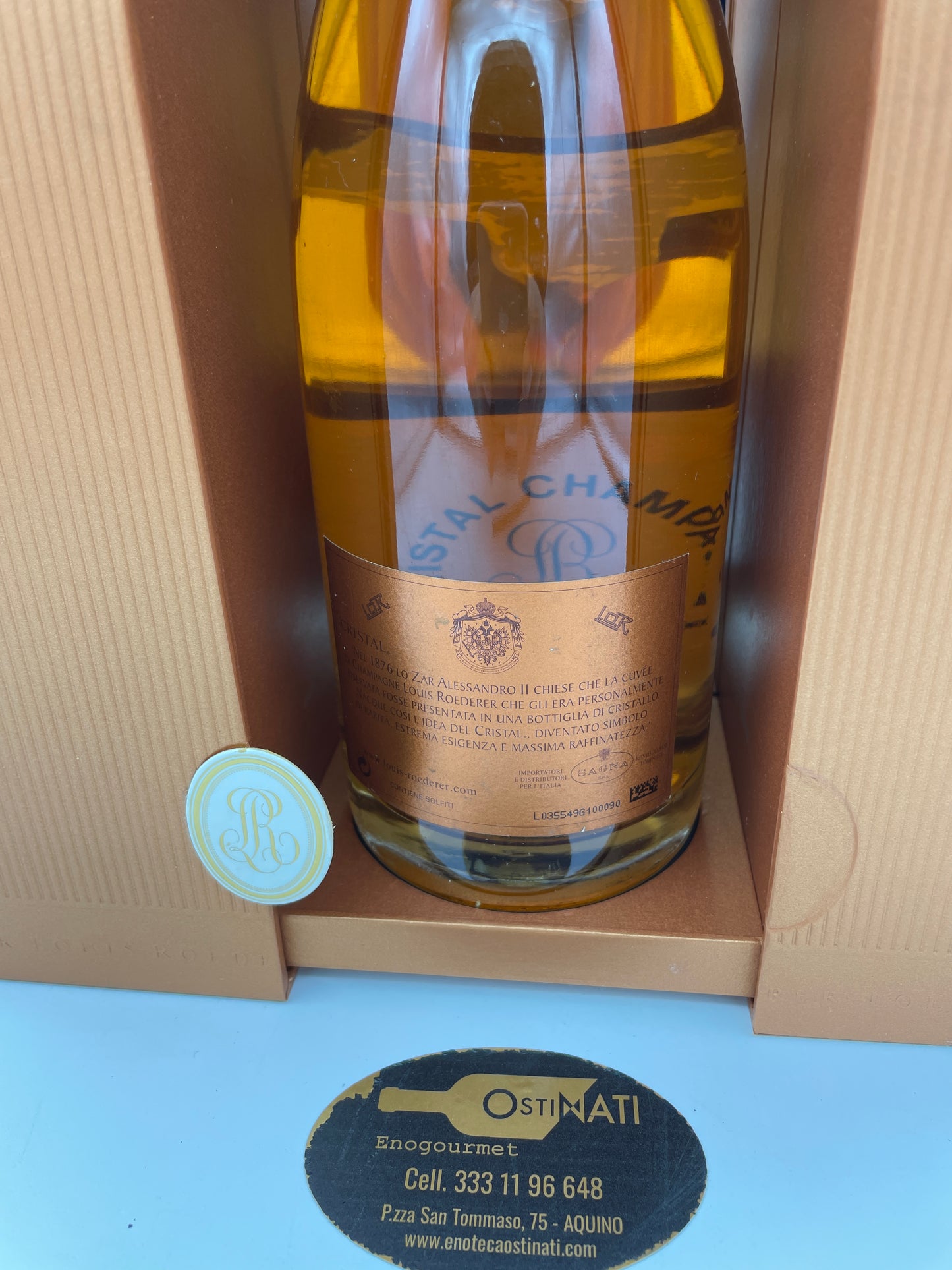 LOUIS ROEDERER CRISTAL 2004 BRUT LIMITED EDITION 750ml